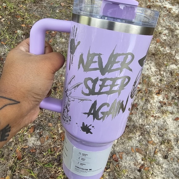 Pastel Freddy Kruger Laser Engraved Stanley The Nightmare on Elm Street - Picture 3 of 3